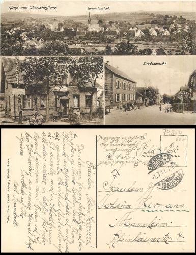 Oberschefflenz o 01.07.1917