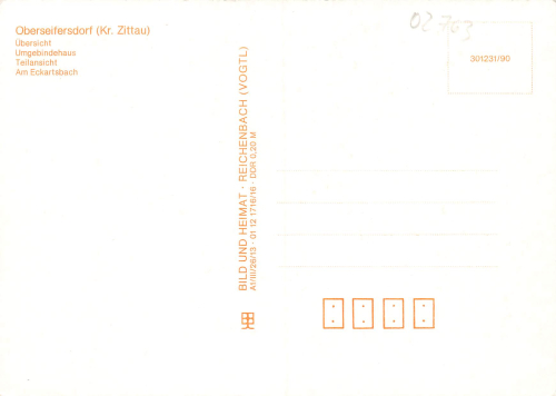 02763 Oberseifersdorf Mehrbildkarte * 1990