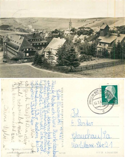 Oberwiesenthal Erzgebirge o 16.7.1962