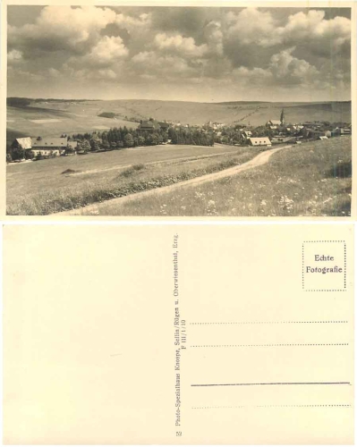 Oberwiesenthal Totalansicht * ca. 1950