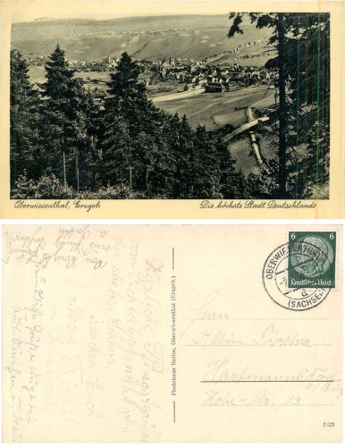 Oberwiesenthal i. Erzgeirge o 1936