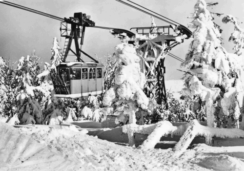 Oberwiesenthal Fichtelberg Schwebebahn * 1967