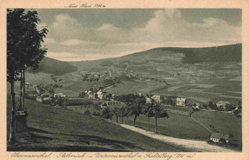 Oberwiesenthal Böhmisch und Unterwiesenthal * um 1920