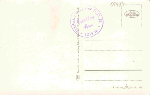 Oberwiesenthal Erzgebirge * 1955