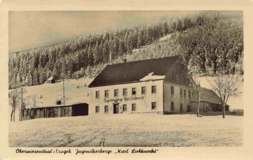 Oberwiesenthal Jugendherberge "Karl Liebknecht" * 1955