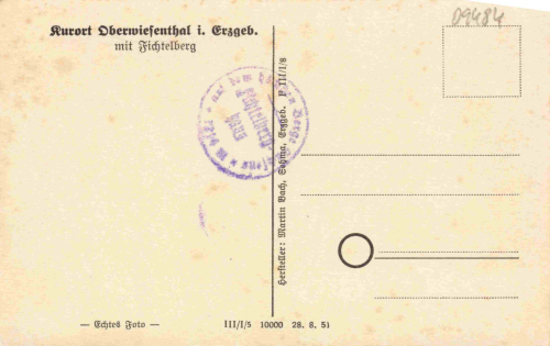 Oberwiesenthal * um 1950