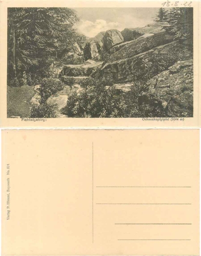 95632 Ochsenkopfgipfel * ca.1920