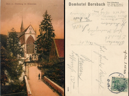 Odenthal Altenberg Dom o 26.4.1914
