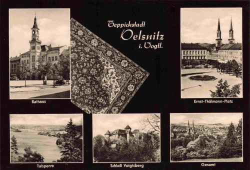 Oelsnitz Vogtland Mehrbildkarte * 1963