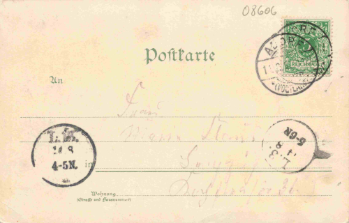 Oelsnitz Vogtland Gruss aus ... Litho o 1897