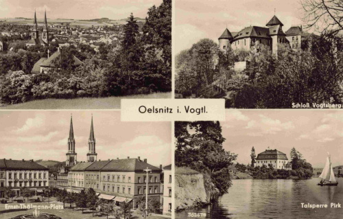 Oelsnitz Vogtland Mehrbildkarte * 1963