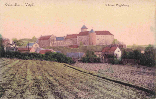 Oelsnitz Vogtland Schloss Vogtsberg * um 1910