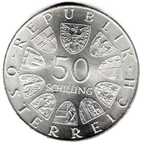 Österreich 50 Schilling 1971 Julius Raab​​​​​​​
