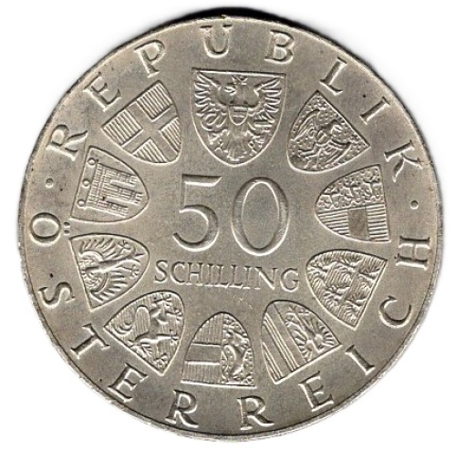 Austria 50 Schilling 1974 - Gendarmerie