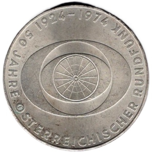 Österreich 50 Schilling 1974 ORF