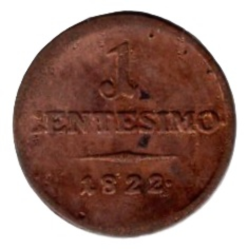Österreich Italien Lombardei Venetien 1 Centesimo 1822