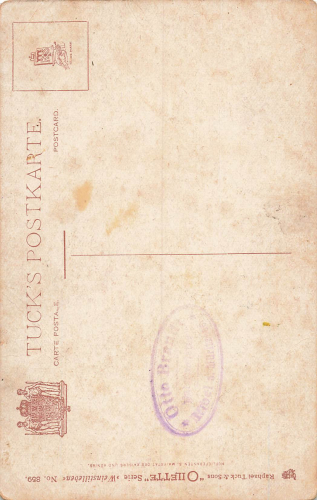 Weinstillleben Künstlerkarte Fritz Hildebrandt Tucks Oilette * um 1910