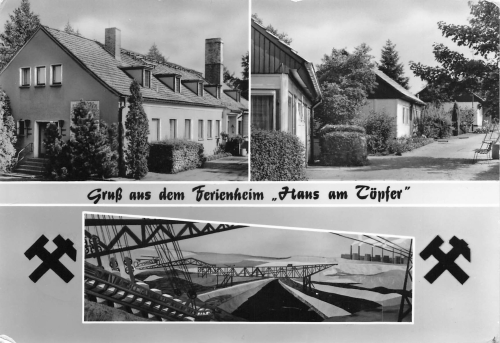 02785 Olbersdorf Holiday home "Haus am Töpfer" VEB Braunkohlenwerk Glückauf around 1987