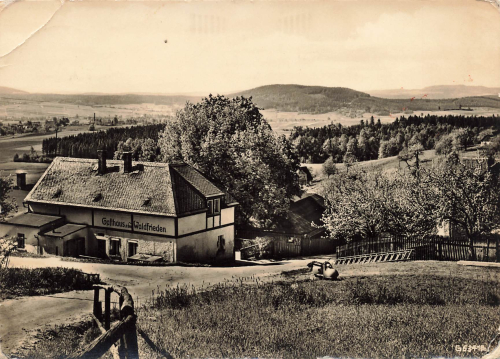 02736 Oppach Oberlausitz Gasthaus zum Waldfrieden o um 1956
