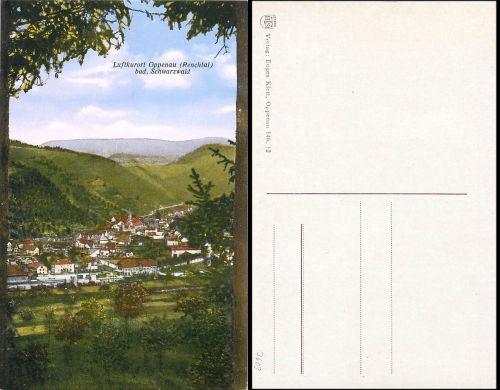 Oppenau Renchtal Schwarzwald * ca. 1920