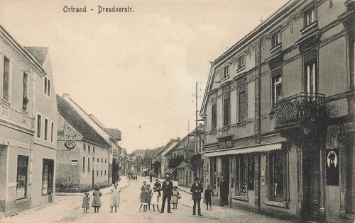 01990 Ortrand Dresdnerstrasse * um 1920