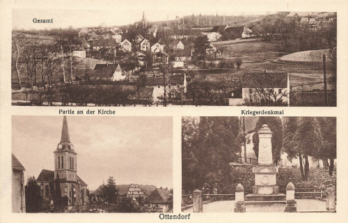 01819 Ottendorf Bahretal  * um 1920