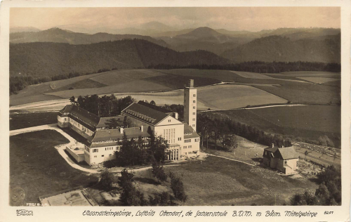 01855 Ottendorf Elbsandsteingebirge Die Sachsenschule BDM o 1941 Hahn-Foto8201