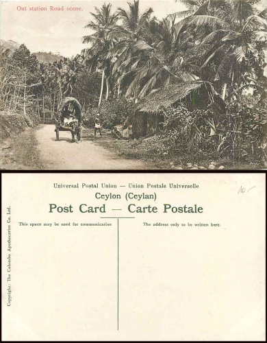 Ceylon street scene *approx. 1910
