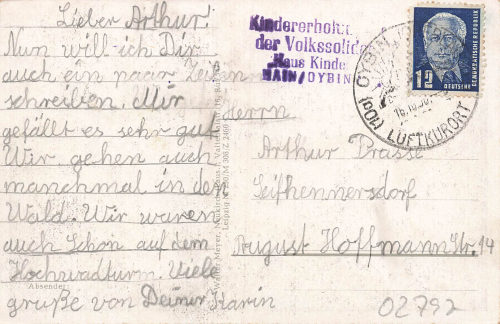 02797 Oybin Zittauer Gebirge o 1956