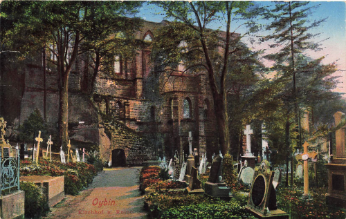 02797 Oybin Zittauer Gebirge Ruine o 1916