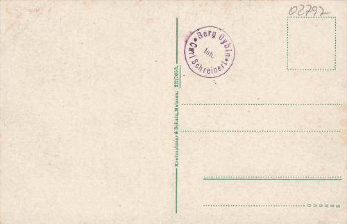 02797 Oybin Zittauer Gebirge Ruine * um 1910