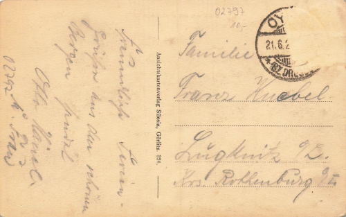 02797 Oybin Zittauer Gebirge o 1920