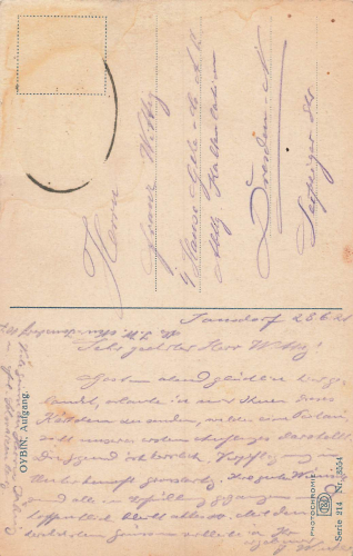 02797 Oybin Zittauer Gebirge Photochromie o 1921