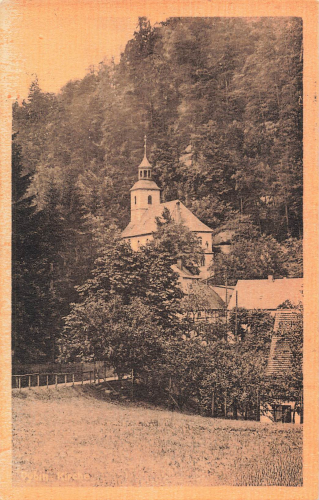 02797 Oybin Zittauer Gebirge Kirche o 1950