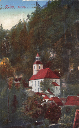 02797 Oybin Zittauer Gebirge Kirche * um 1920
