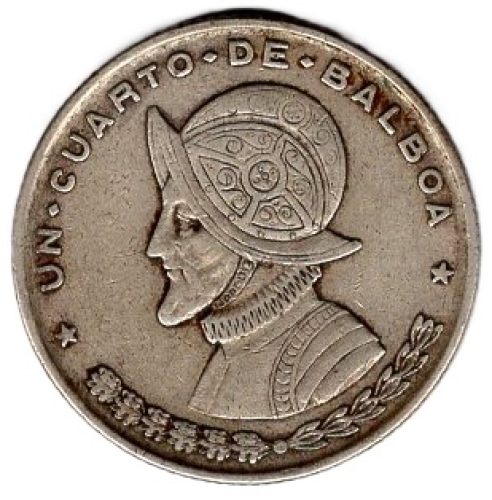 Panama 1/4 Balboa 1961