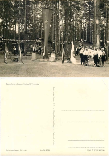 01824 Papstdorf pioneer camp "Klement Gottwald" *1961 Hanich1324