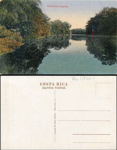 Parismina Lagoon Costa Rica  *ca. 1930