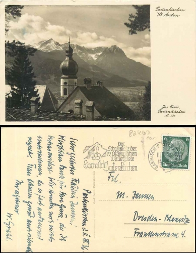 82467 Partenkirchen, St. Anton, o 11.07.1936