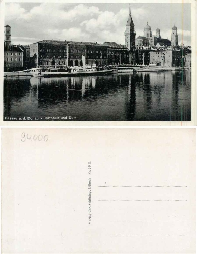 Passau Danube steamship Babenberg * approx. 1940