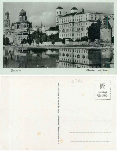 Passau Partie am Inn *ca. 1930