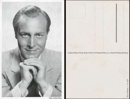 Paul Klinger, Aufn. Tobis-Binz