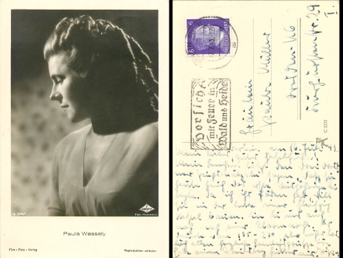 Paula Wessely Film+Foto+Verlag A 3706/1 o 17.07.1943