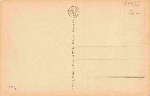 Paulinzella Blick von der neuen Linde * um 1930