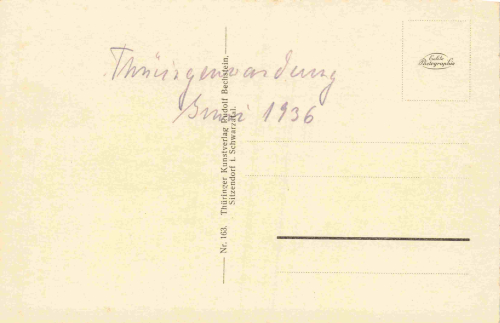 Paulinzella Klosterruine * 1936