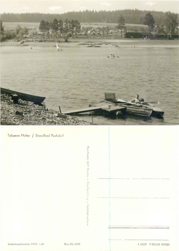 01744 Paulsdorf Lido dam Malter *1967 Hanich1390