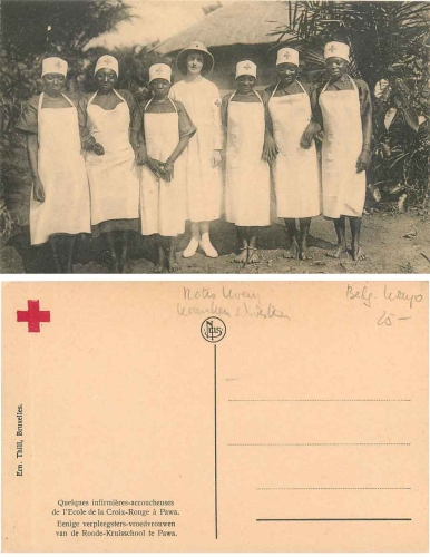 Pawa Belgian Congo Red Cross Infirmary Nurses *approx. 1930