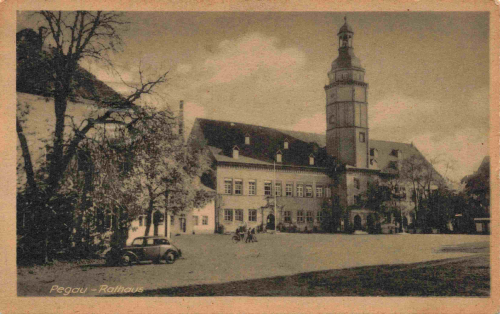 04523 Pegau Rathaus o 1952