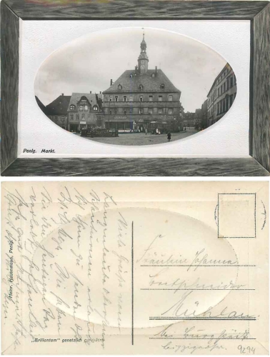 09322 Penig Markt o ca. 1920