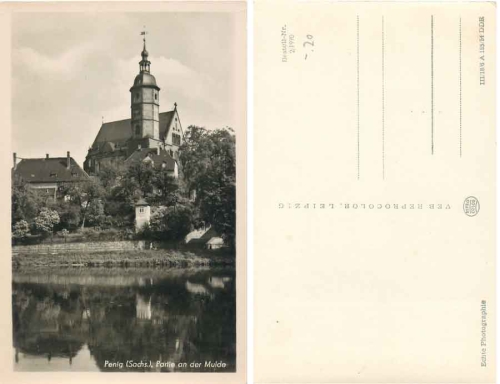 Penig Sachsen Mulde * ca. 1970